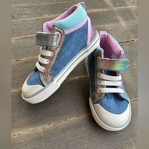 EUC See Kai Run toddler girls sneakers size 10